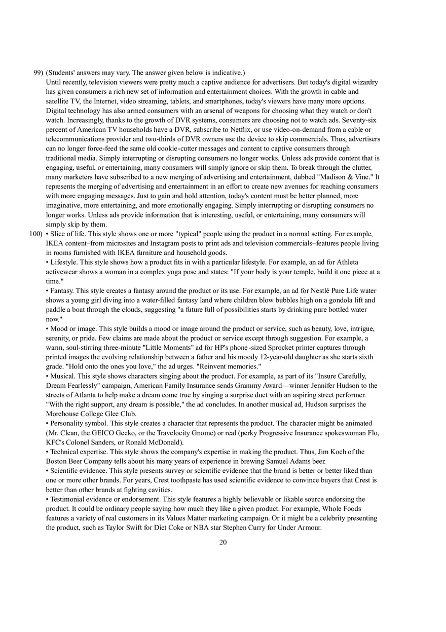 Introduction to Marketing Chapter 12 Test Bank - Page 12