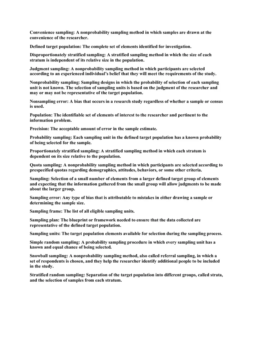 Research Methods and Sampling Techniques in Survey Design - Page 8