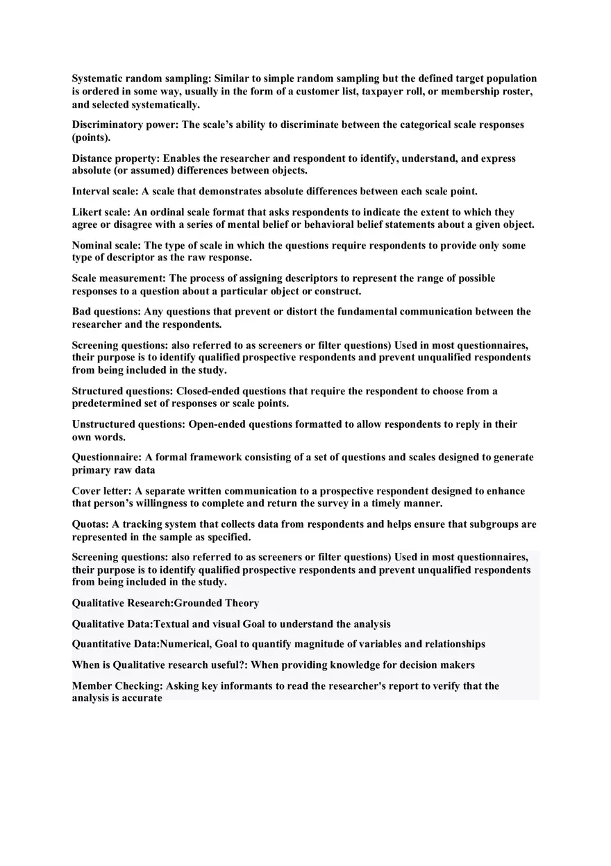 Research Methods and Sampling Techniques in Survey Design - Page 9