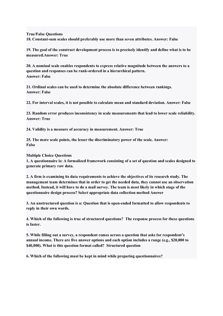 Research Methods and Sampling Techniques in Survey Design - Page 18