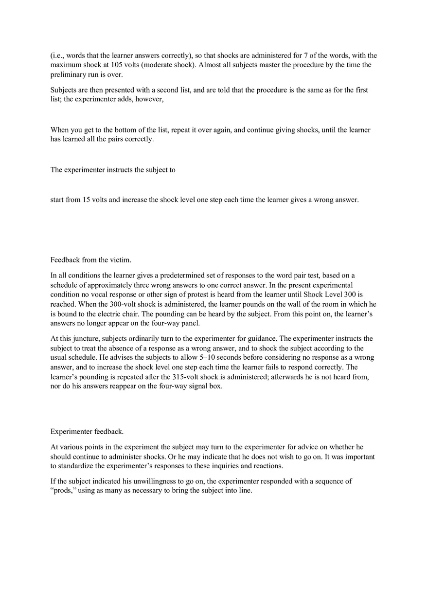 Opinions and Social Pressure - Conformity Study Guide Part 1 - Page 10