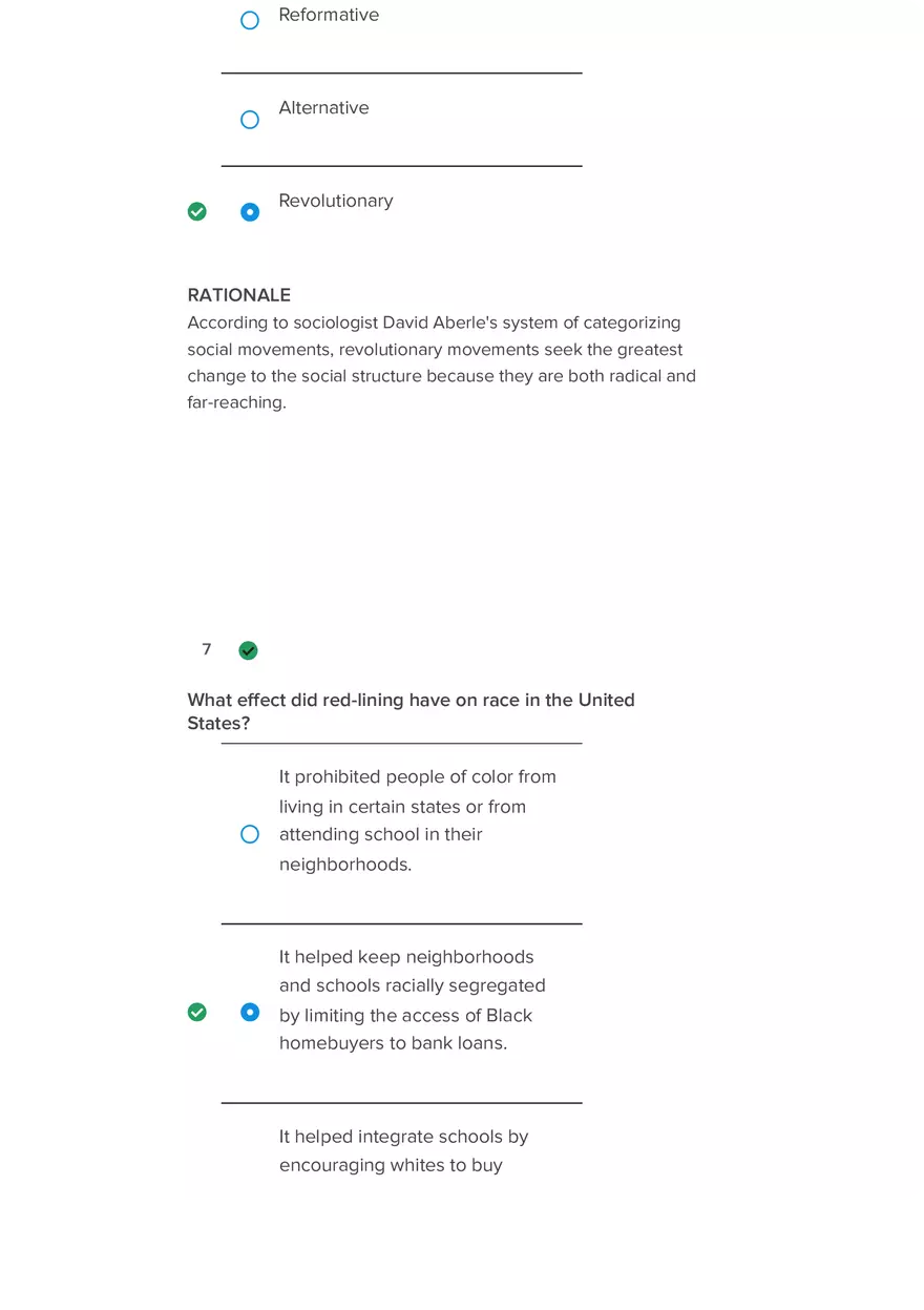 Which Statement is True of Social Stratiﬁcation Practice Material - Page 12