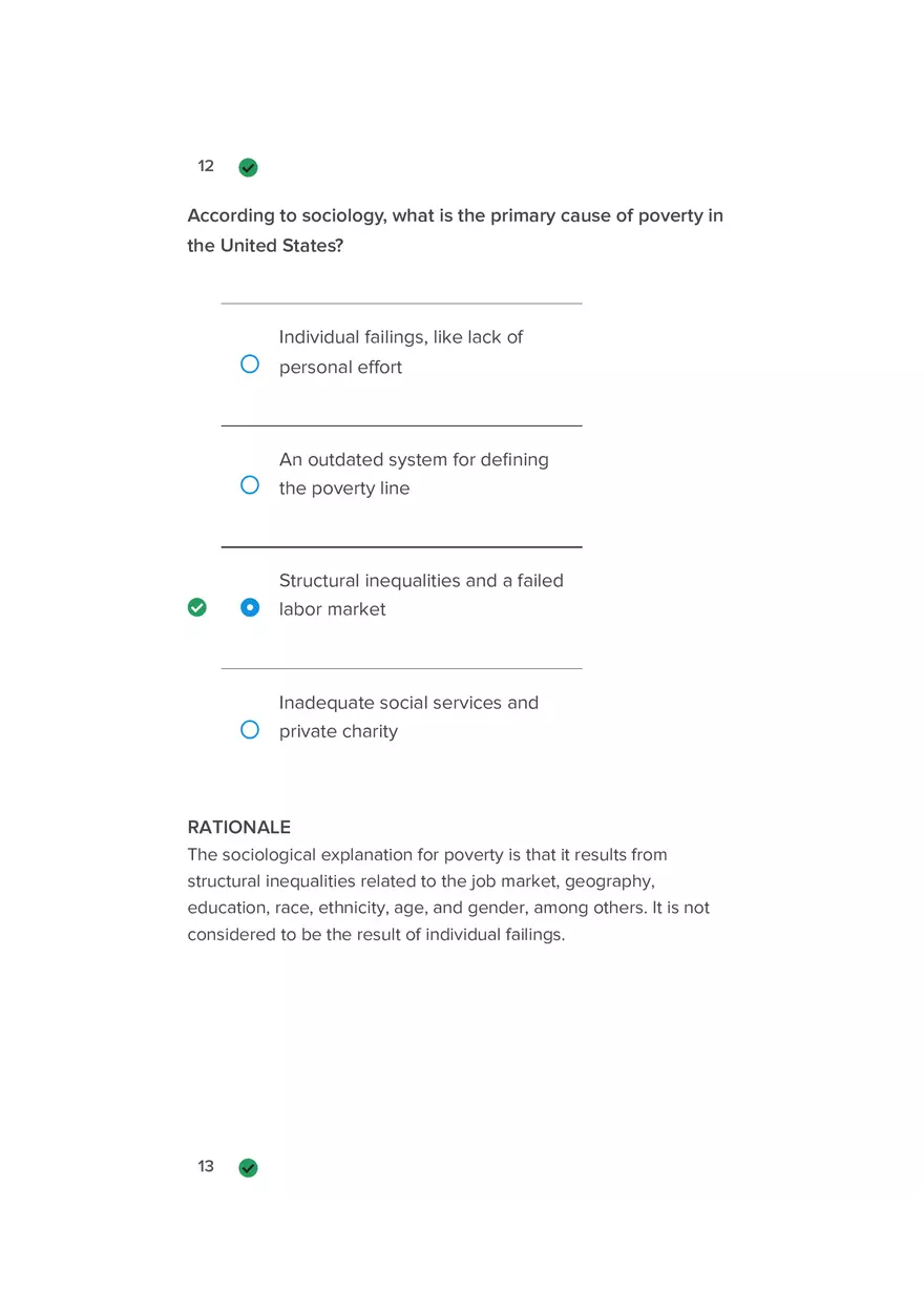 Which Statement is True of Social Stratiﬁcation Practice Material - Page 3