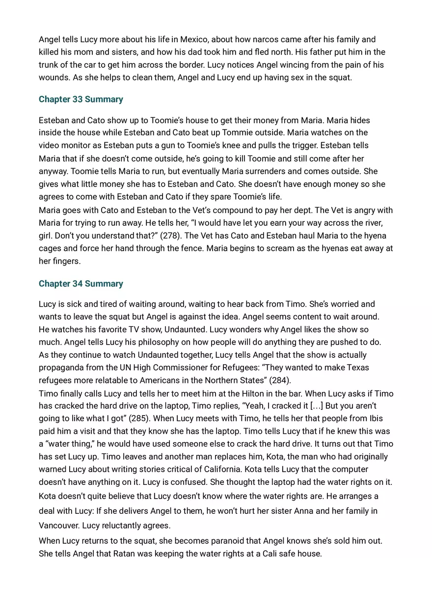The Water Knife Summary and Analysis Part 2 - Page 10