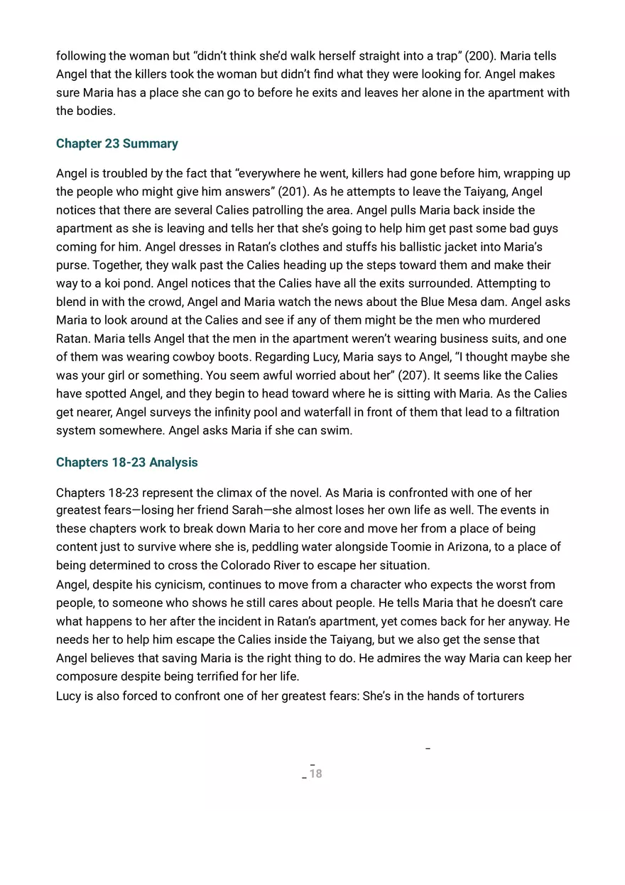 The Water Knife Summary and Analysis Part 2 - Page 5