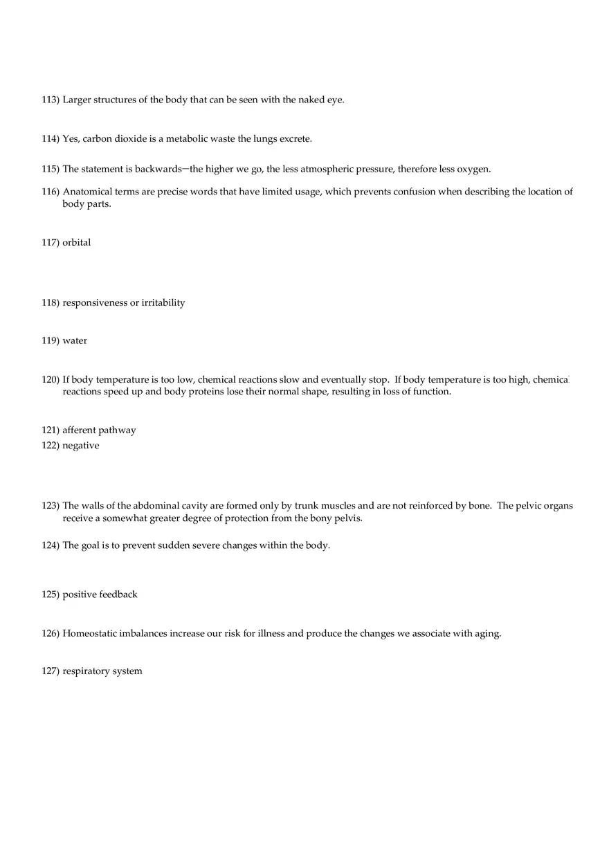 Anatomy Practice Questions - Page 18