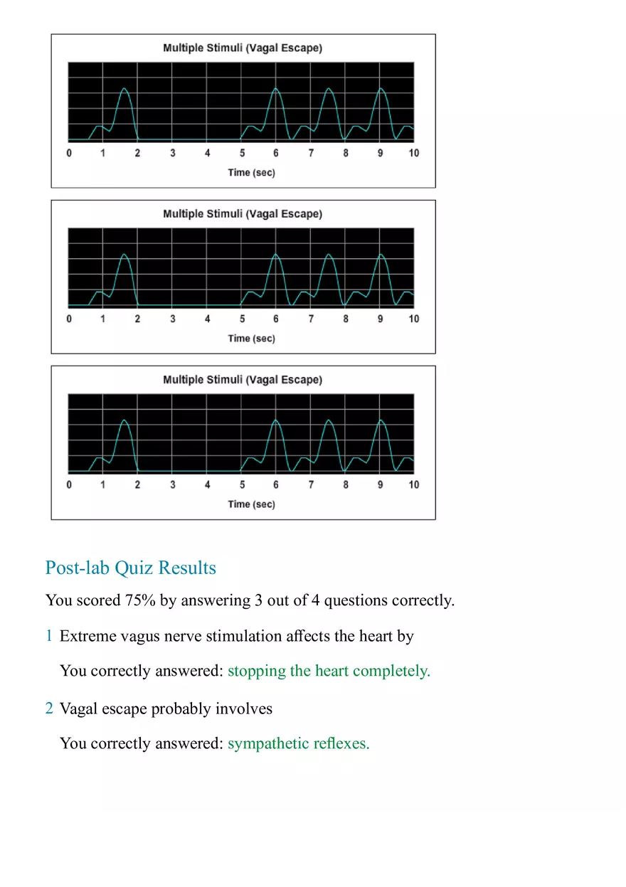 Cardiovascular Physiology Report Lab - Page 3
