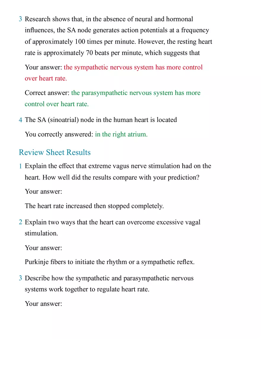 Cardiovascular Physiology Report Lab - Page 4