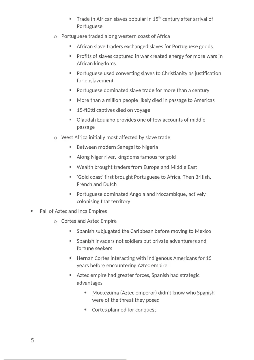 Born in Blood and Fire - Chapter 1 Encounters Notes - Page 5