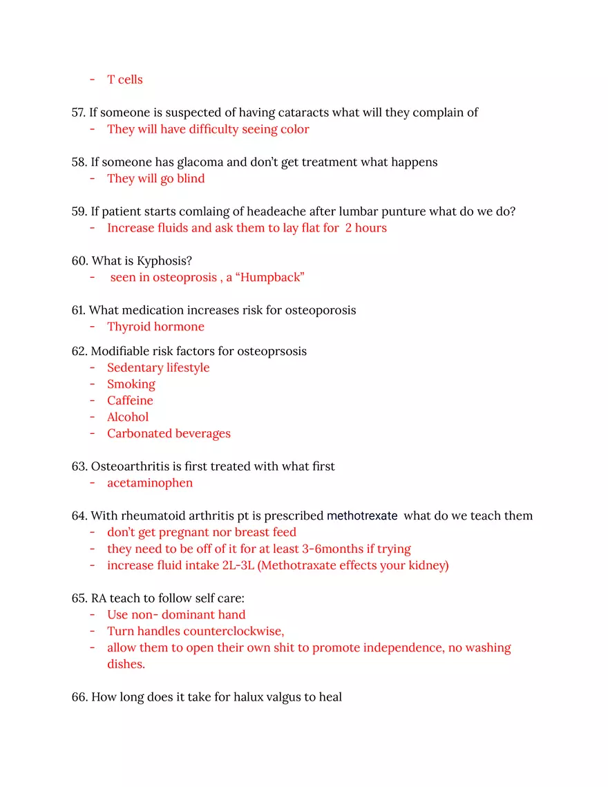 Adult Health I Finals Review - Page 11