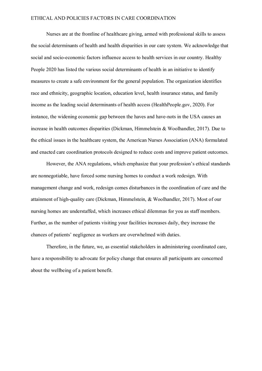 Ethical and Policy Factors in Care Coordination - Page 4