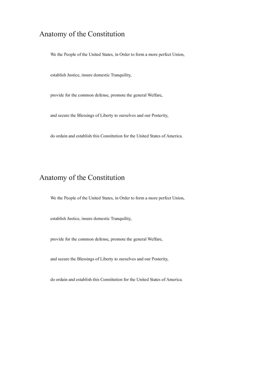 Anatomy of Constitution Answer Key - Page 7