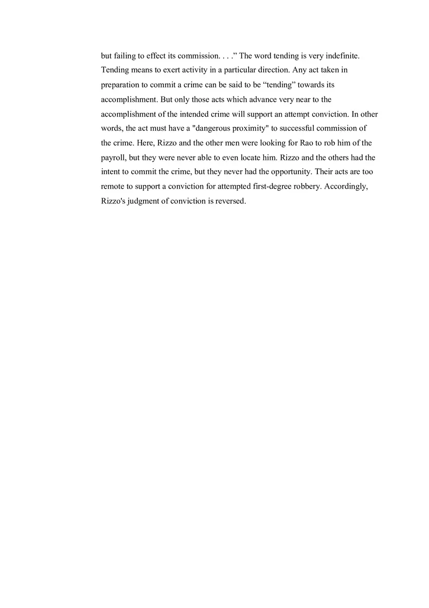 Criminal Law - People v. Rizzo - Page 2