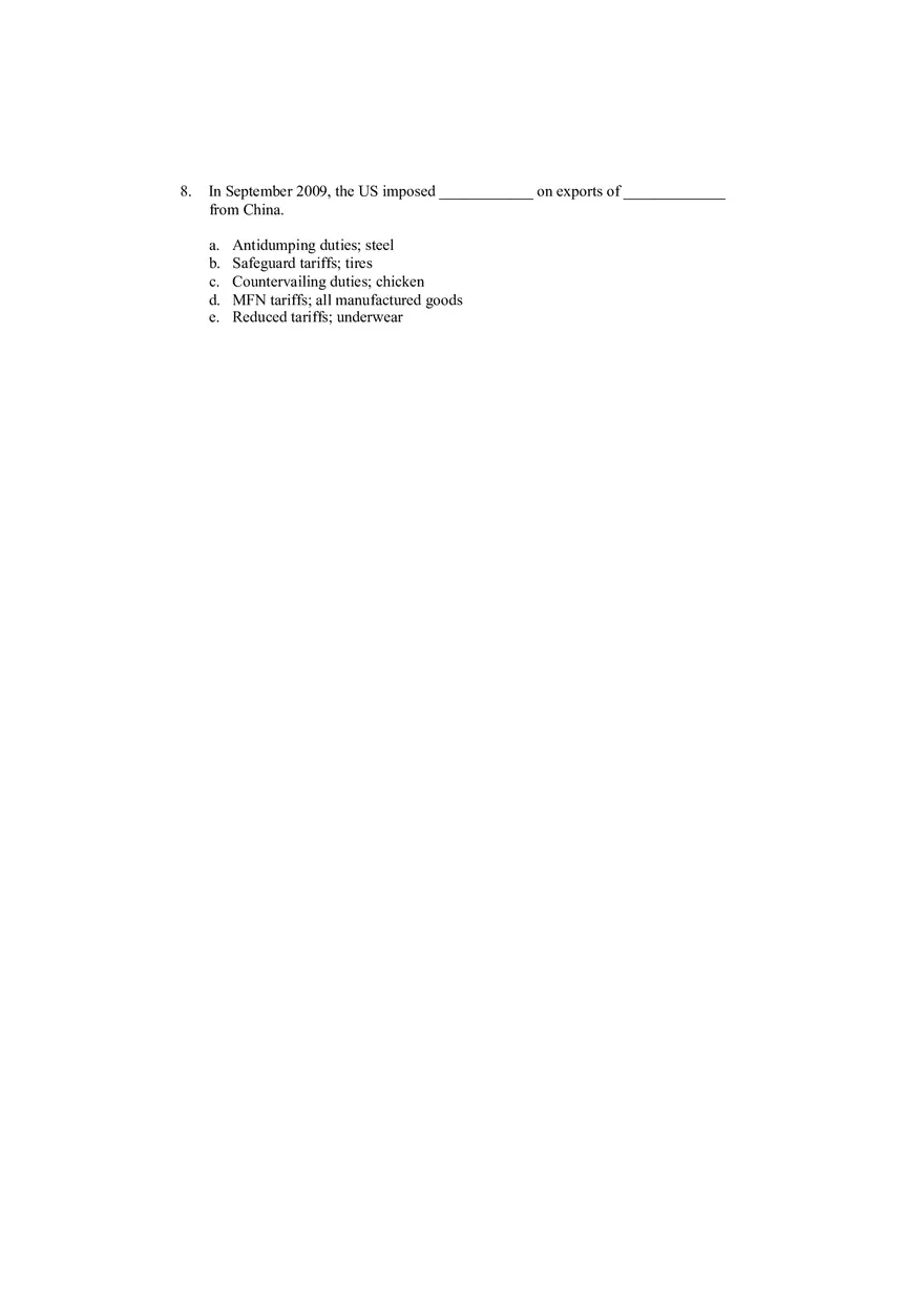 U.S. Trade Policies and Institutions Lecture - Page 3