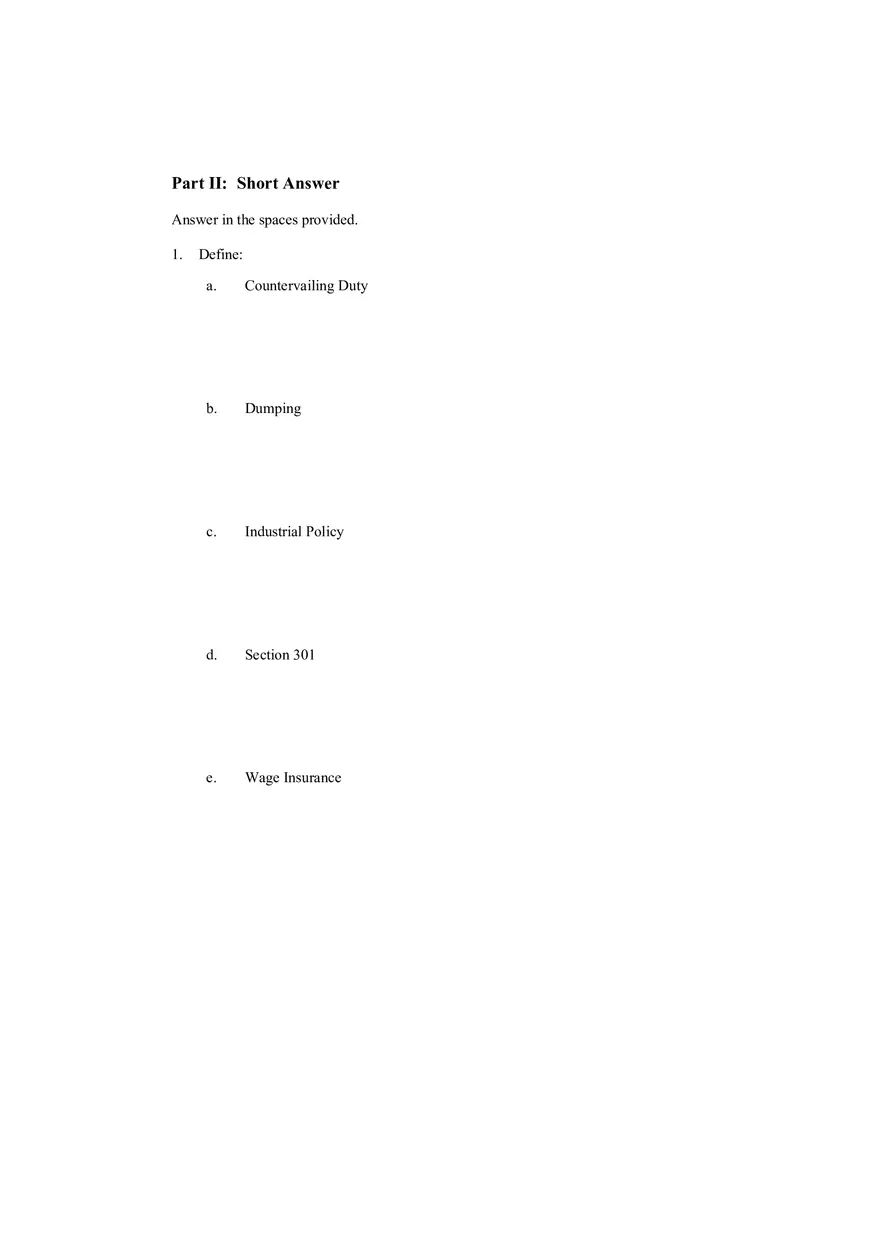 U.S. Trade Policies and Institutions Lecture - Page 4