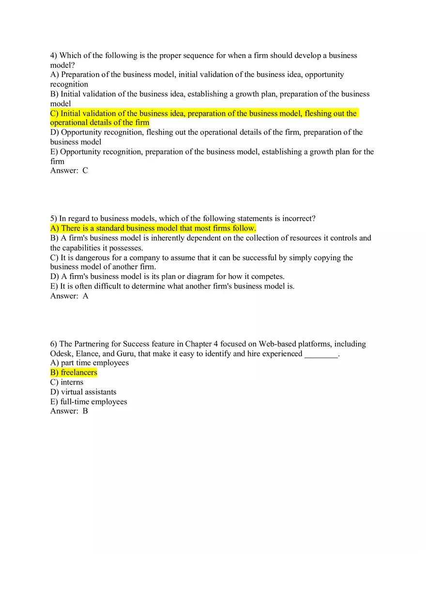 Developing an Effective Business Model Part 1 - Page 2