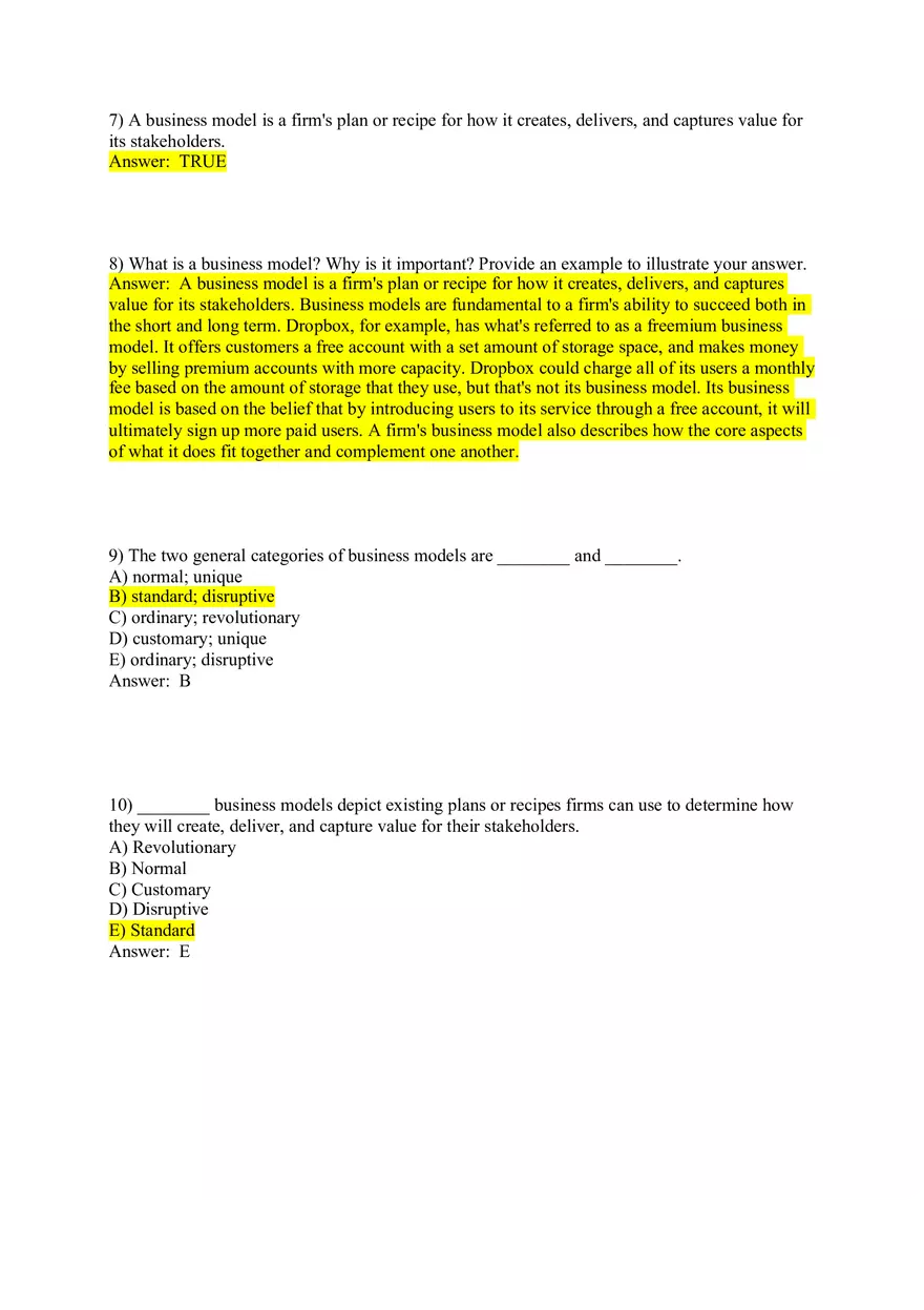 Developing an Effective Business Model Part 1 - Page 3