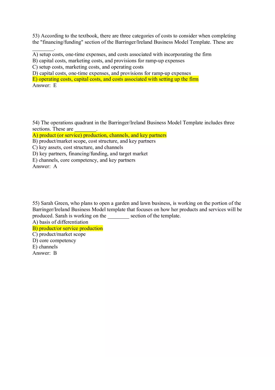 Developing an Effective Business Model Part 2 - Page 9
