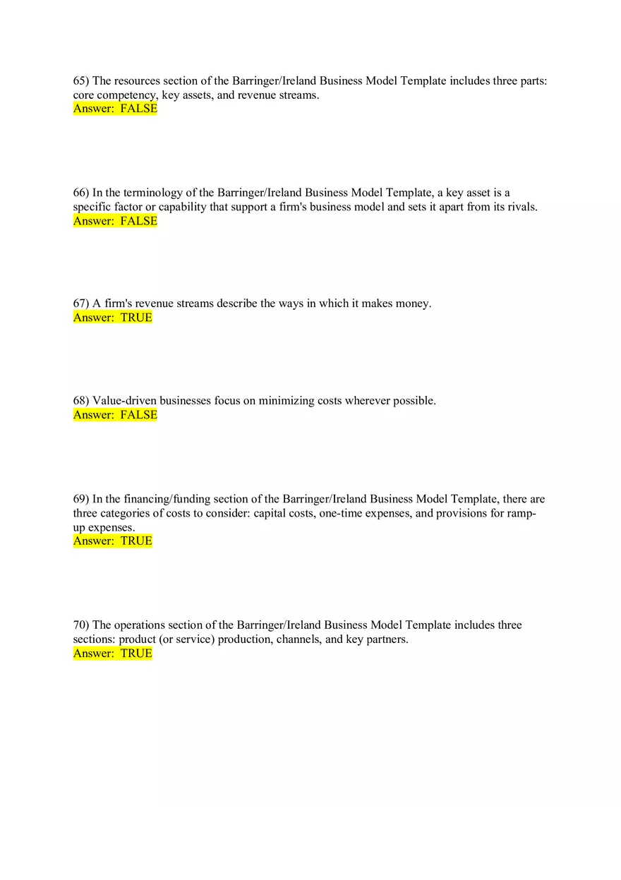 Developing an Effective Business Model Part 2 - Page 12