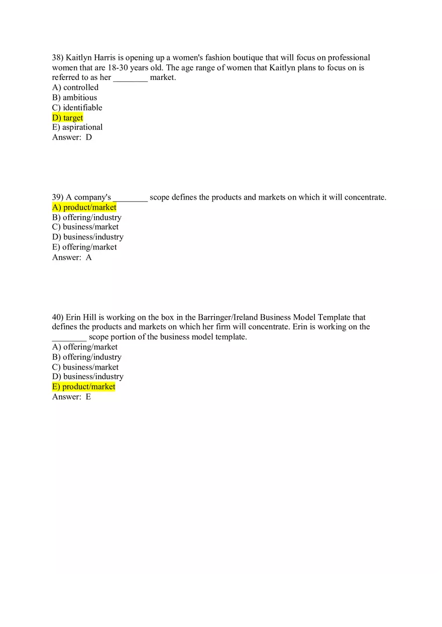 Developing an Effective Business Model Part 2 - Page 2