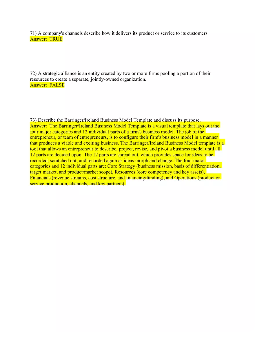 Developing an Effective Business Model Part 2 - Page 3