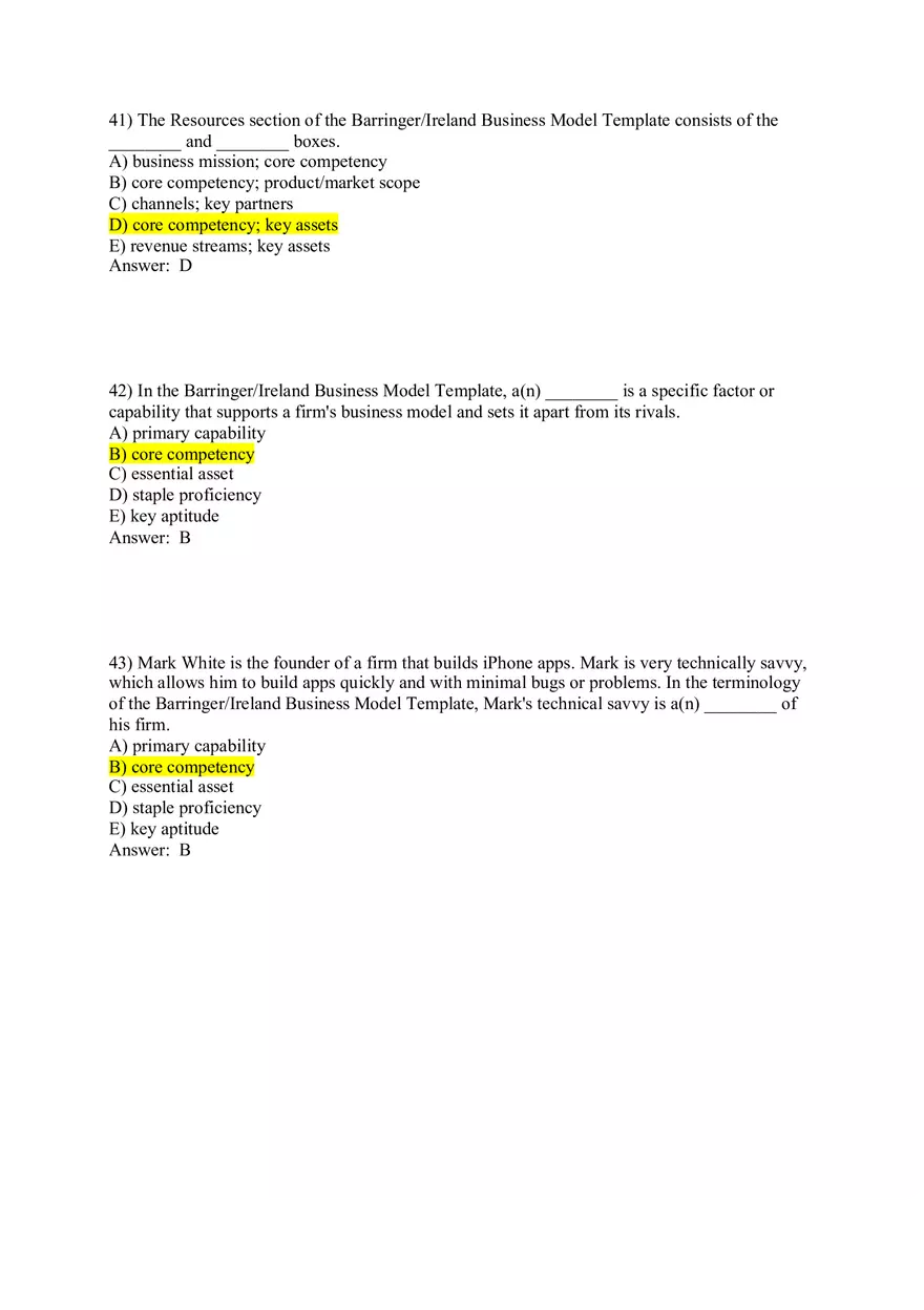 Developing an Effective Business Model Part 2 - Page 5