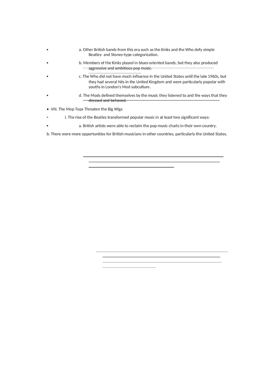 History of Rock and Roll Notes Chapters 4-5 - Page 6