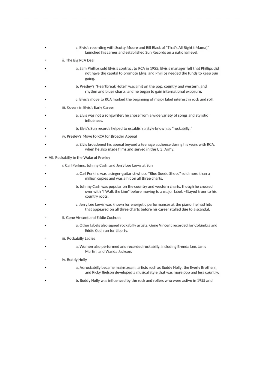 History of Rock and Roll Notes Chapters 2-3 - Page 6