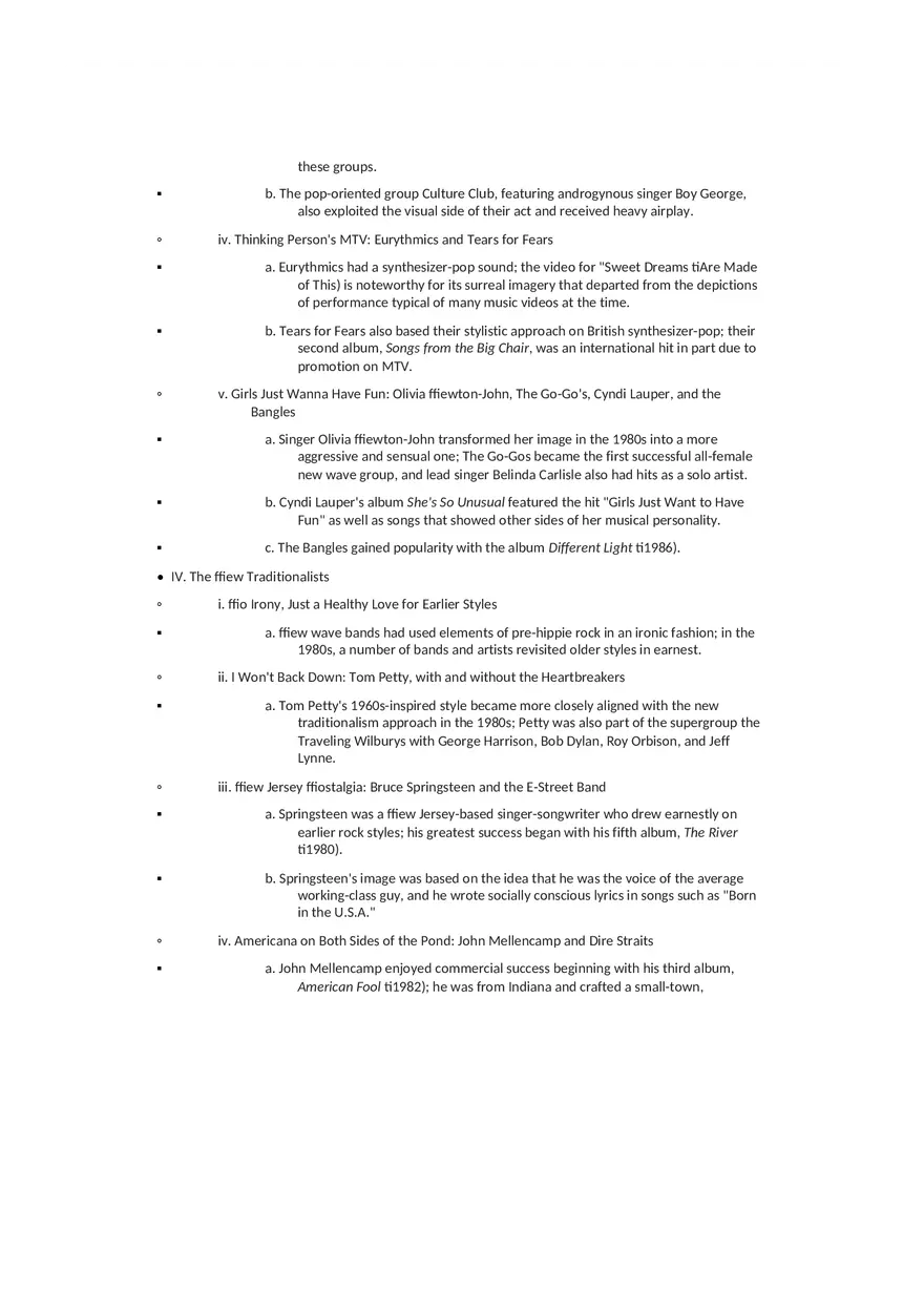 History of Rock and Roll Notes Chapters 10-11 - Page 9