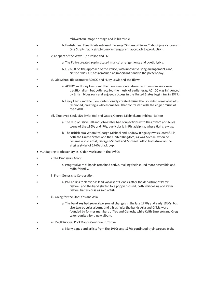 History of Rock and Roll Notes Chapters 10-11 - Page 10