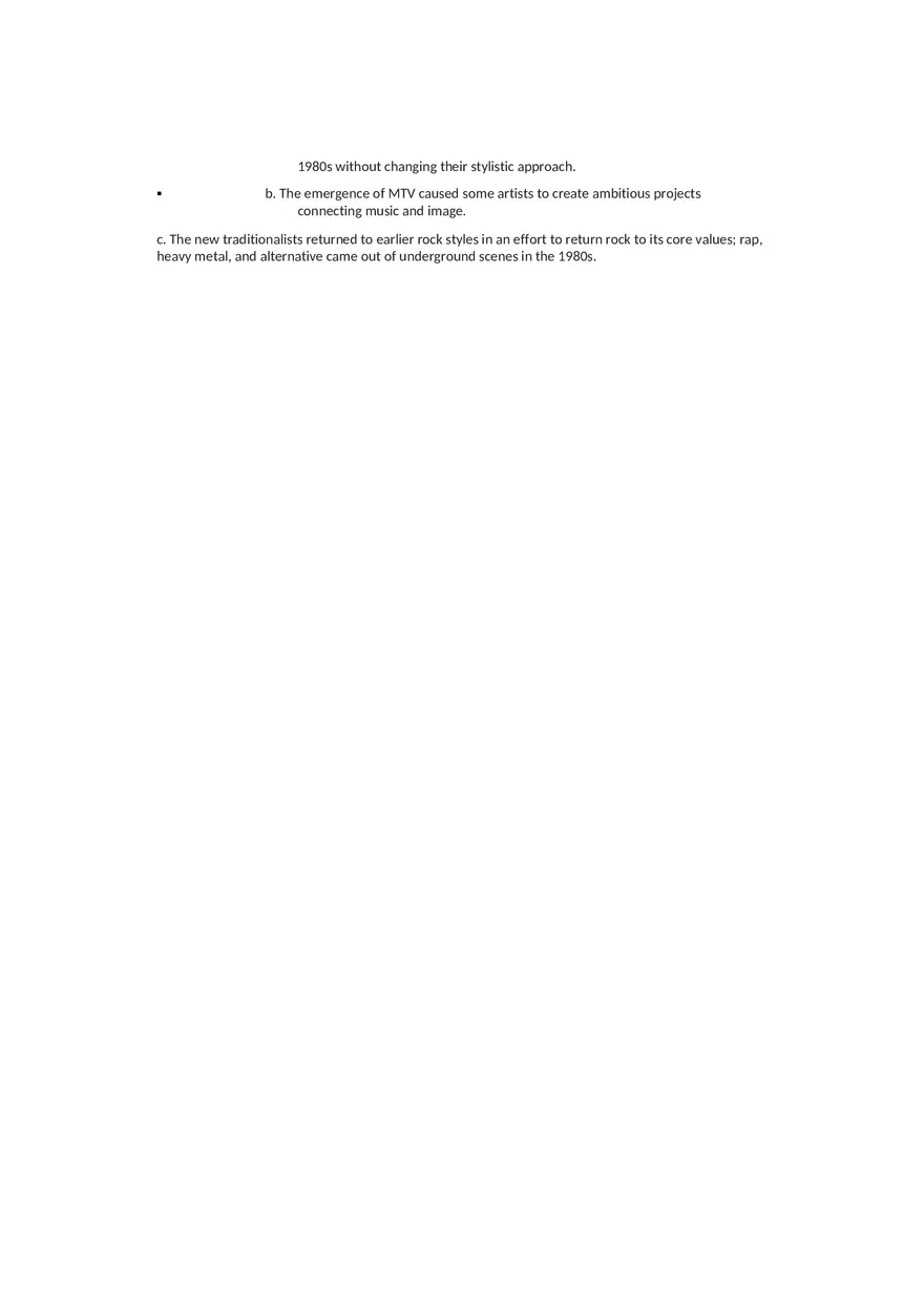 History of Rock and Roll Notes Chapters 10-11 - Page 11
