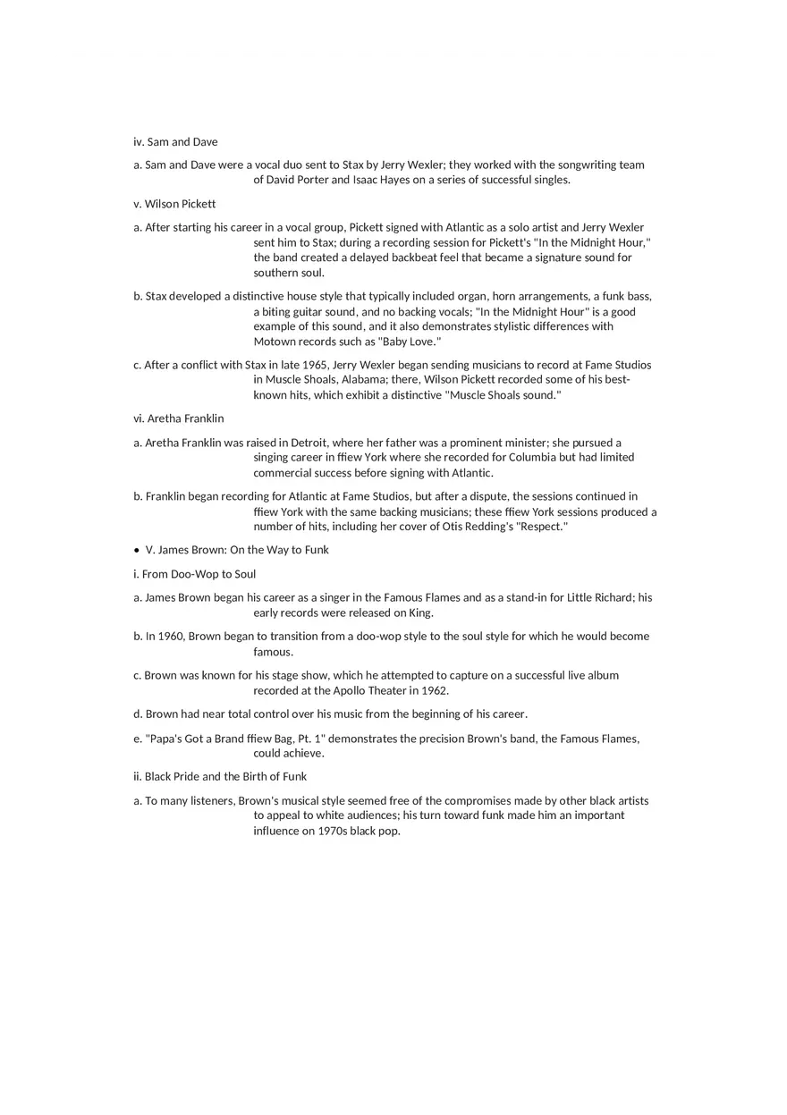 History of Rock and Roll Notes Chapters 6-7 - Page 3