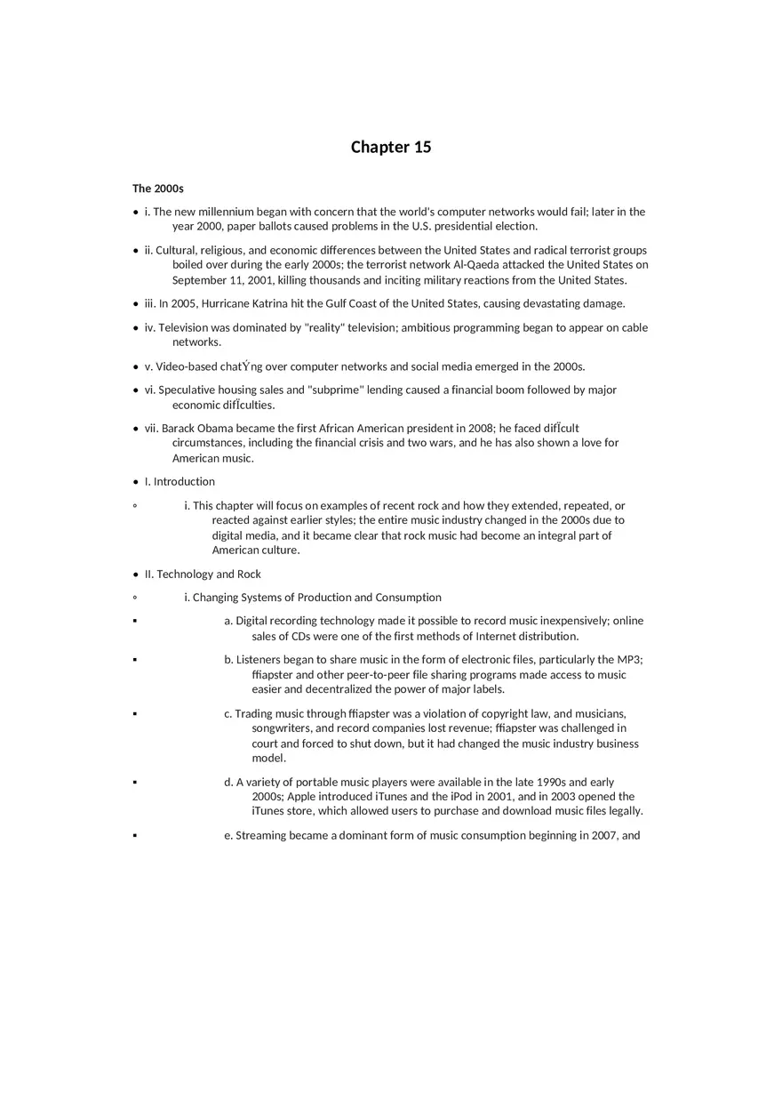 History of Rock and Roll Notes Chapters 12-15 - Page 4