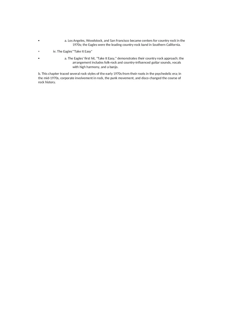 History of Rock and Roll Notes Chapters 8-9 - Page 8
