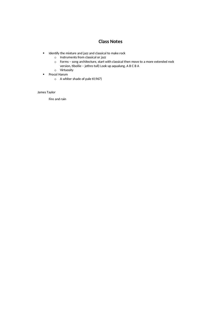 History of Rock and Roll Notes Chapters 8-9 - Page 9