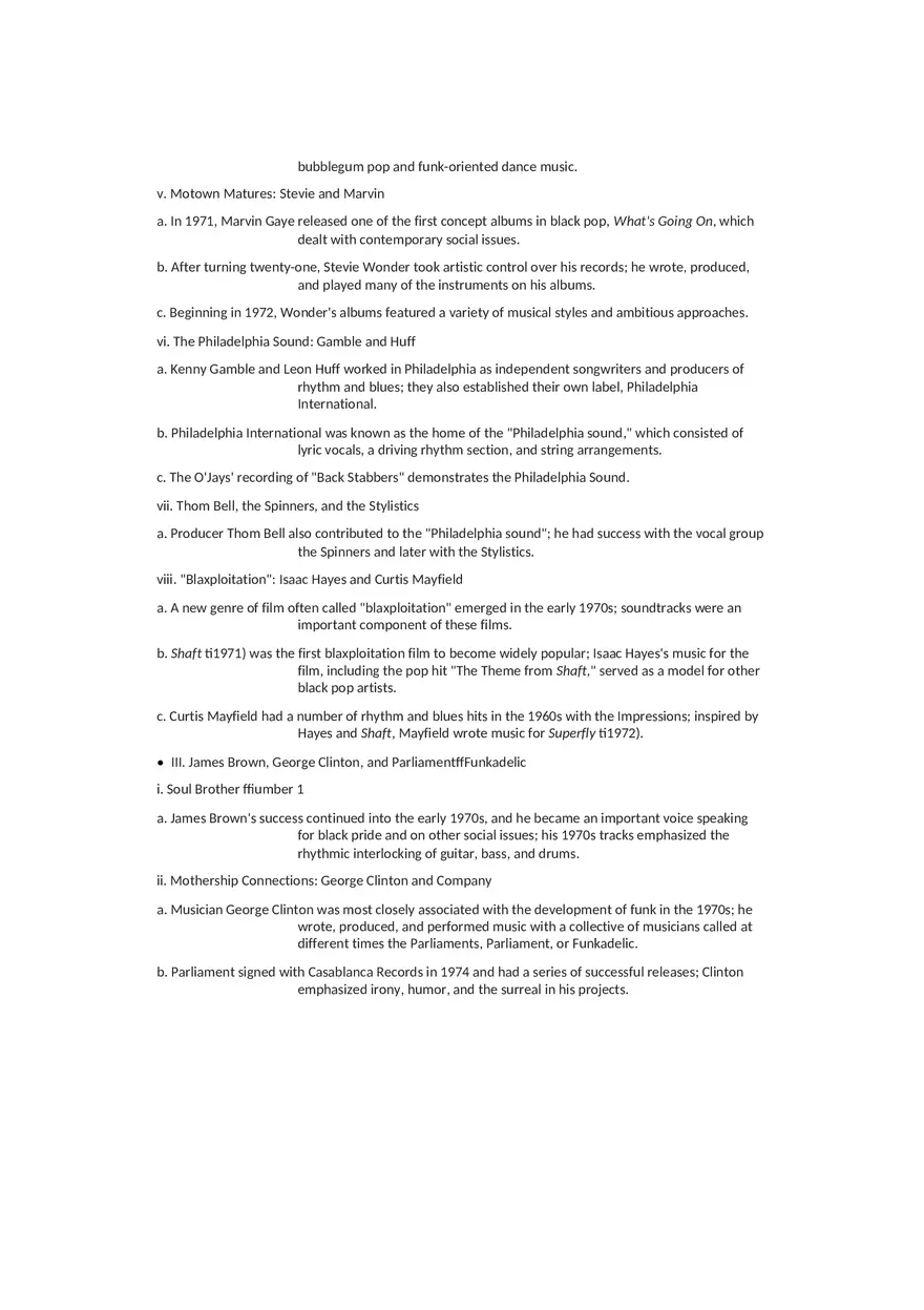 History of Rock and Roll Notes Chapters 8-9 - Page 11