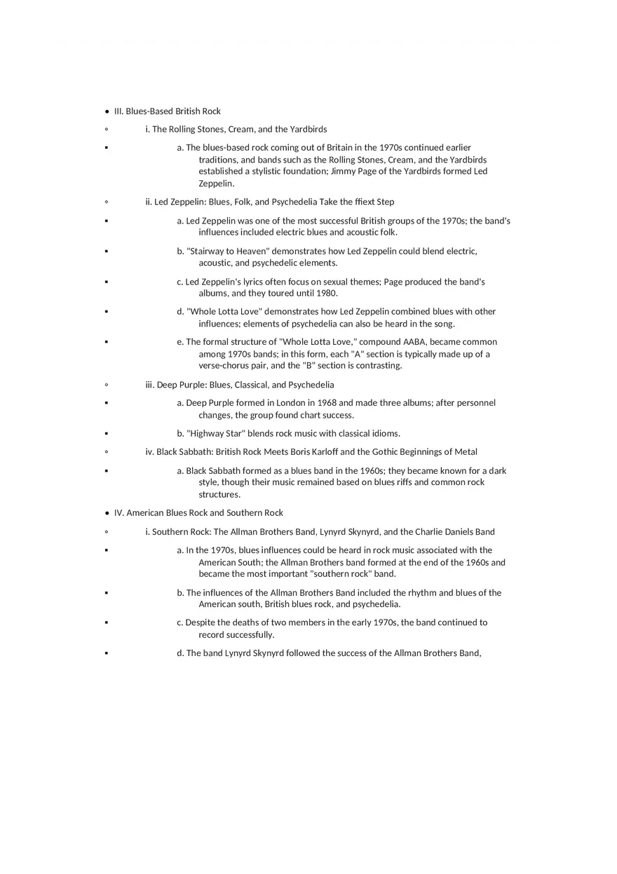 History of Rock and Roll Notes Chapters 8-9 - Page 2