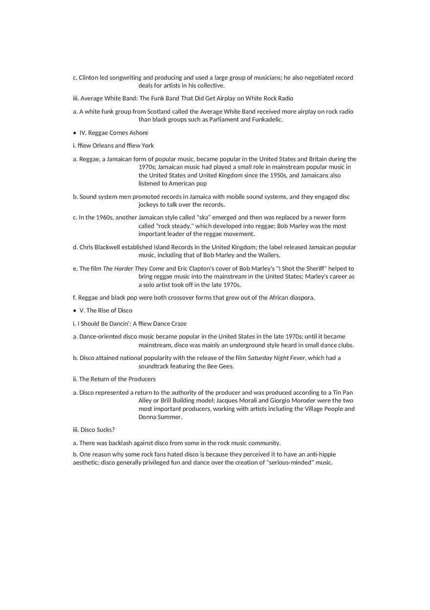 History of Rock and Roll Notes Chapters 8-9 - Page 3