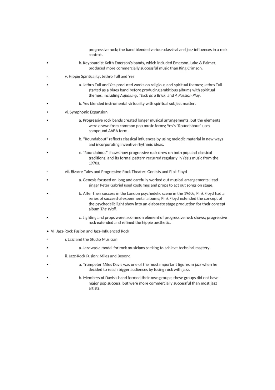 History of Rock and Roll Notes Chapters 8-9 - Page 5