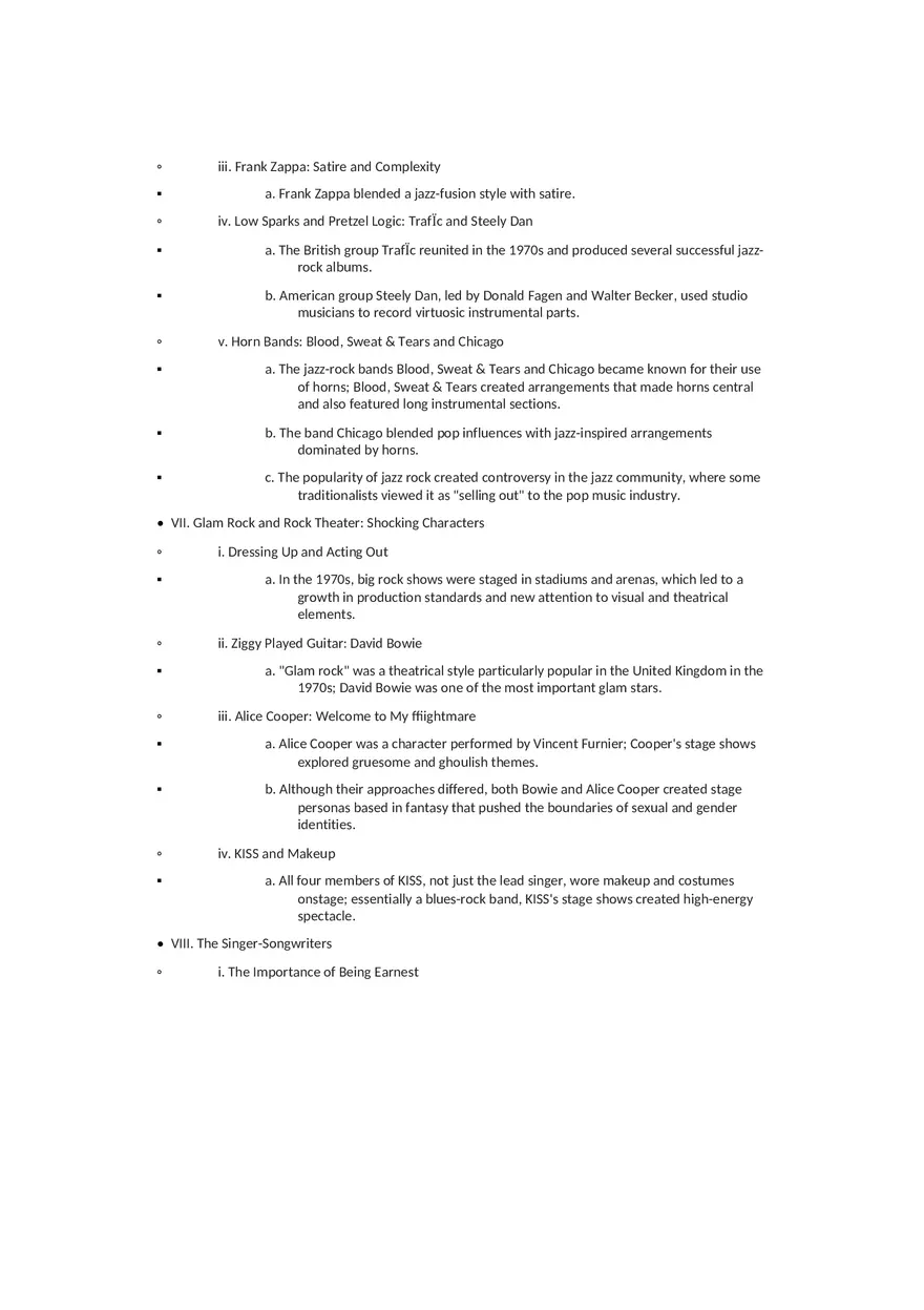 History of Rock and Roll Notes Chapters 8-9 - Page 6