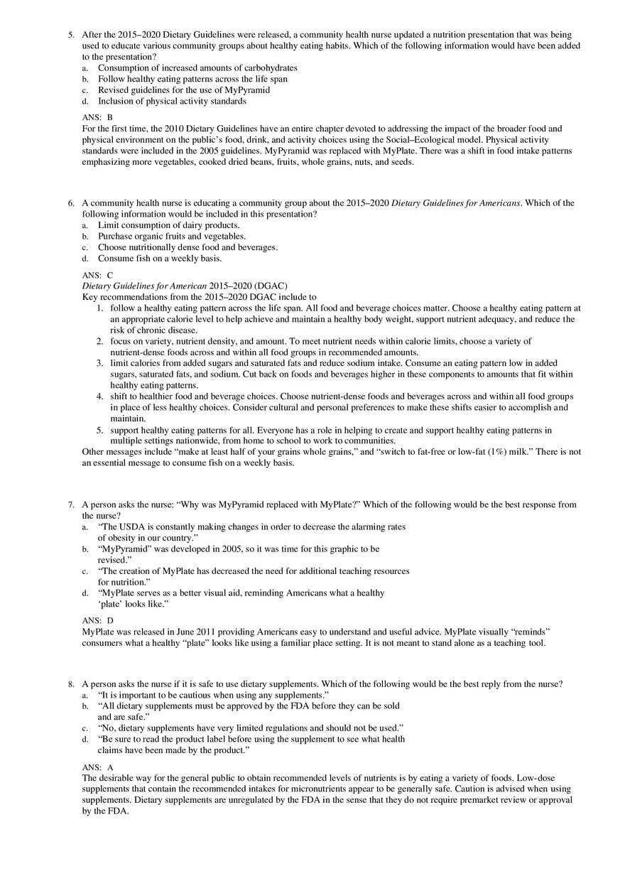 Nutrition Counseling for Health Promotion - Page 2