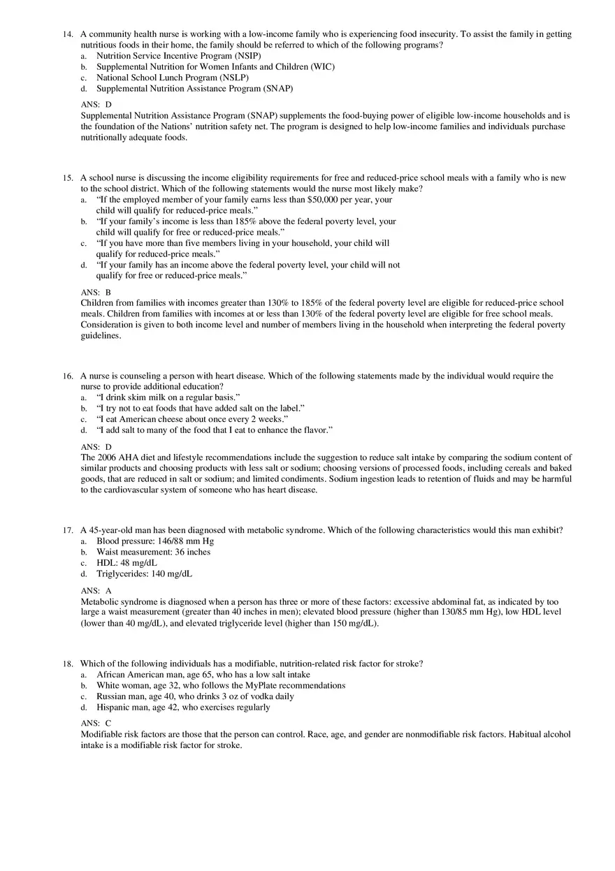 Nutrition Counseling for Health Promotion - Page 4