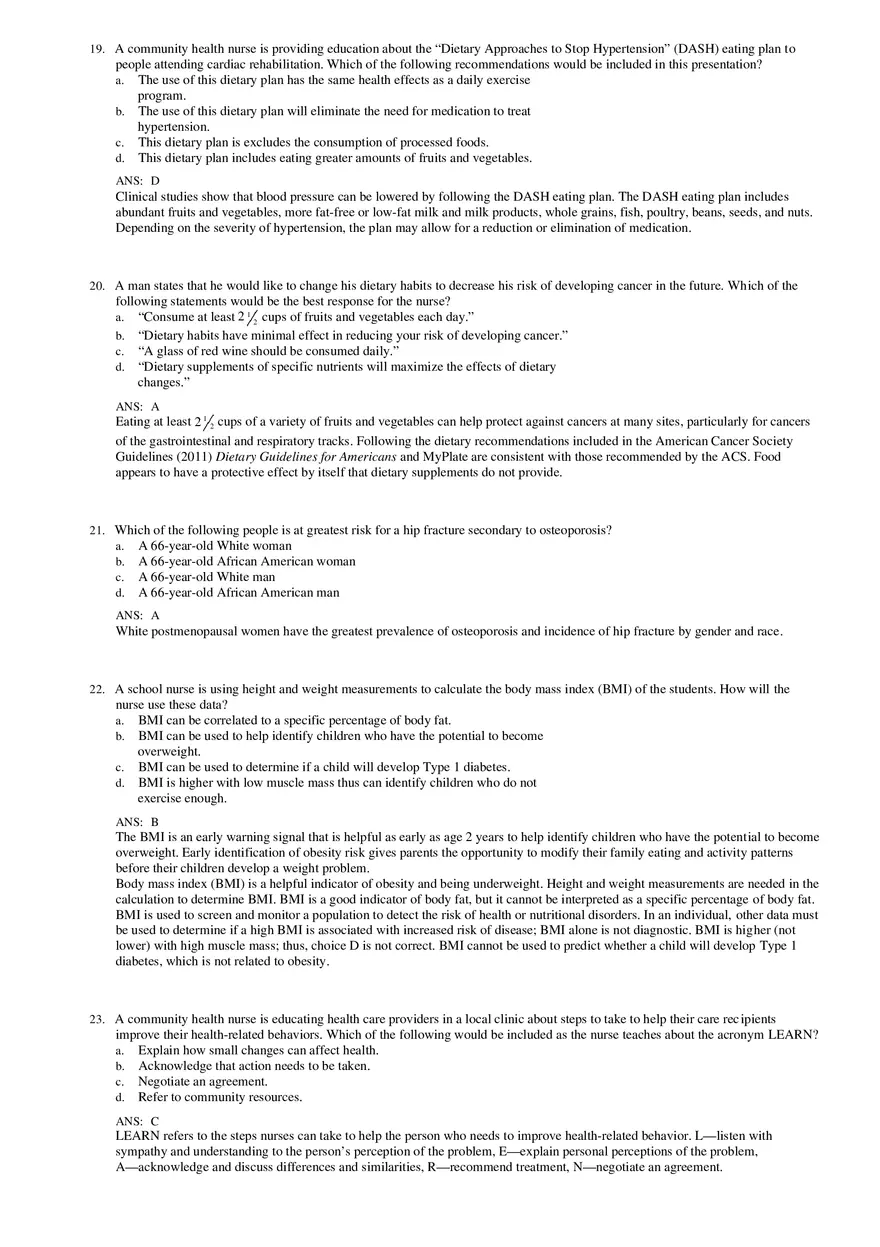 Nutrition Counseling for Health Promotion - Page 5
