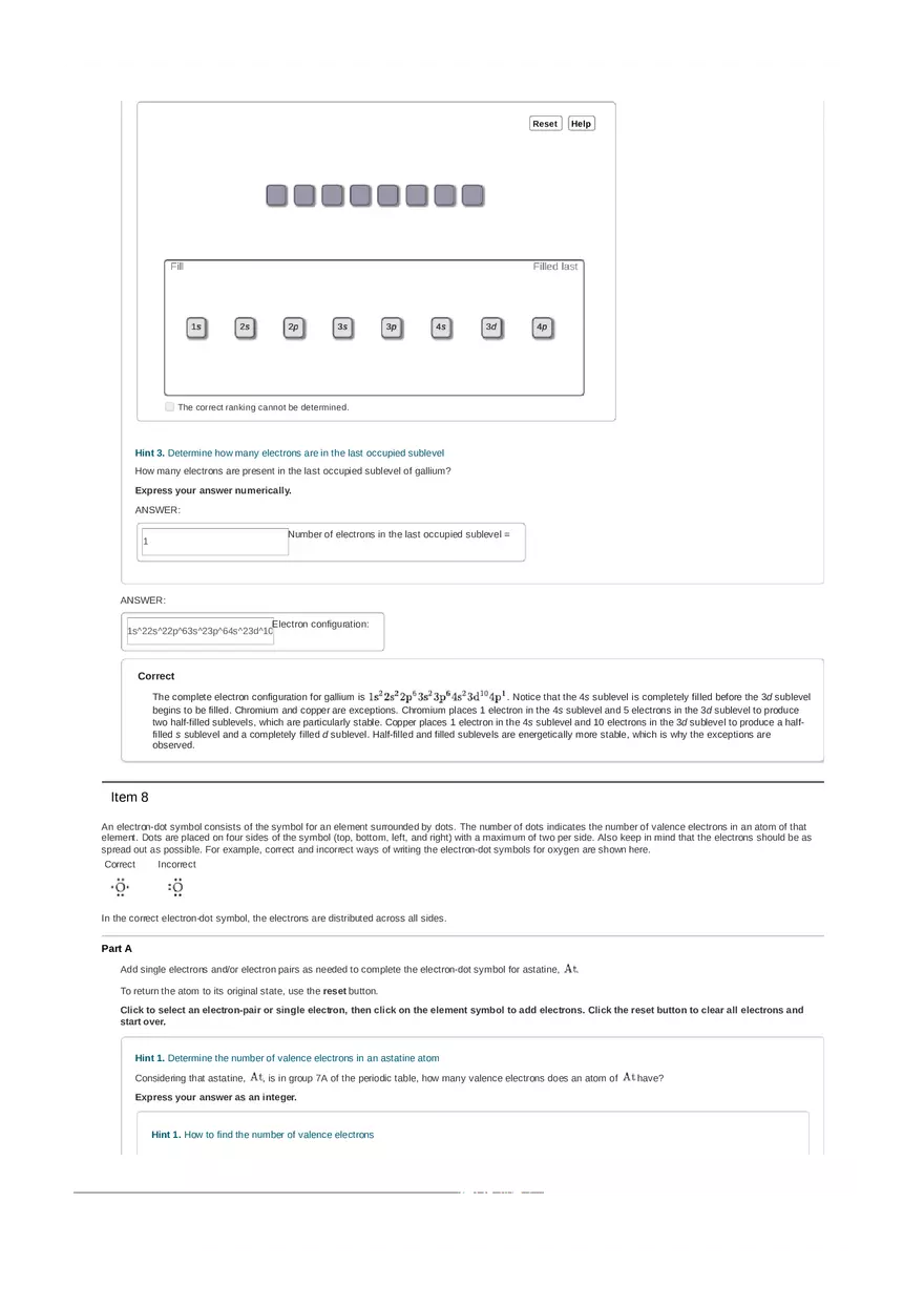 What Are Atoms Made Of - Answer Key 2 - Page 6
