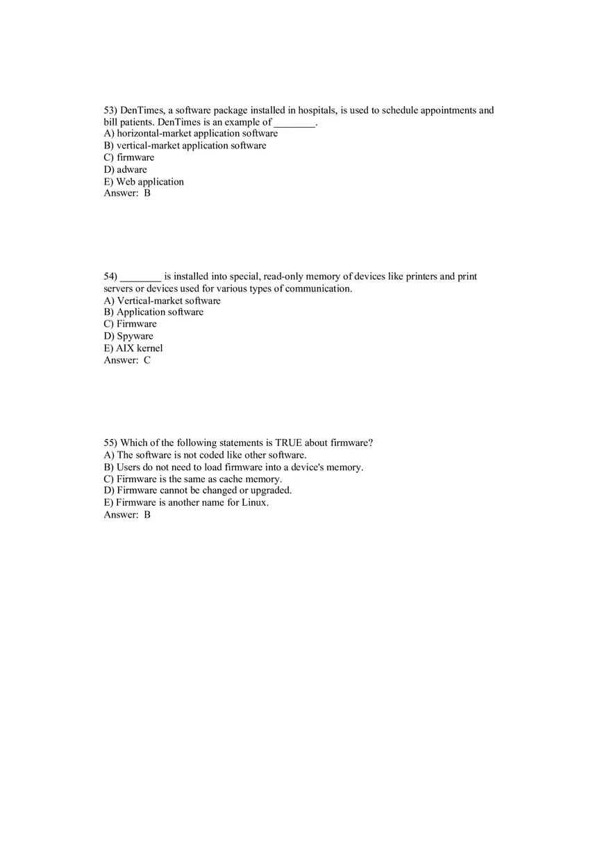 Using MIS - Hardware, Software, and Mobile Systems Answer Key 2 - Page 7