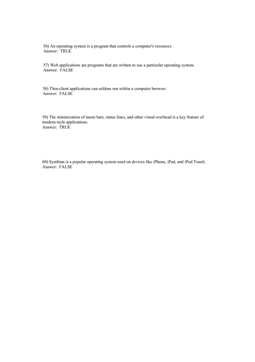 Using MIS - Hardware, Software, and Mobile Systems Answer Key 2 - Page 8