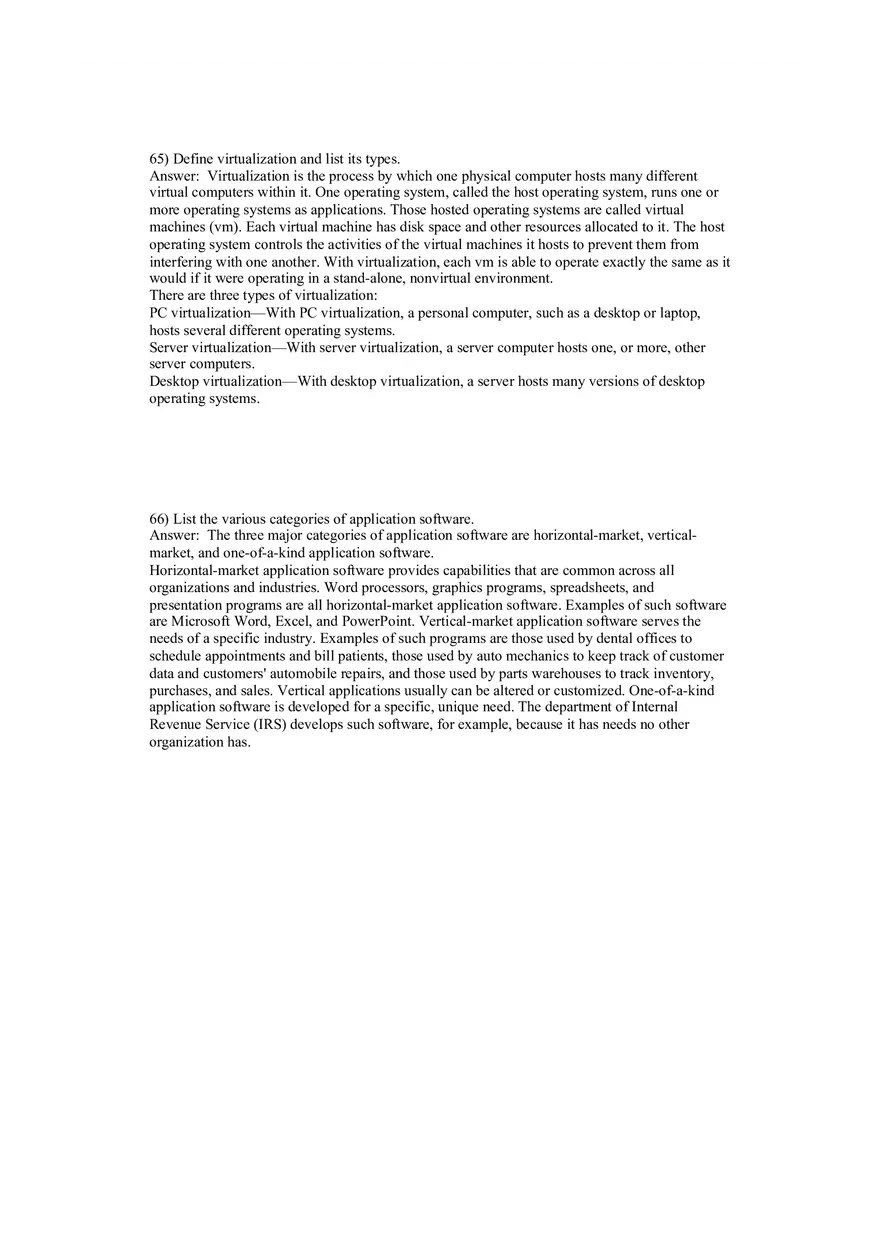 Using MIS - Hardware, Software, and Mobile Systems Answer Key 2 - Page 10