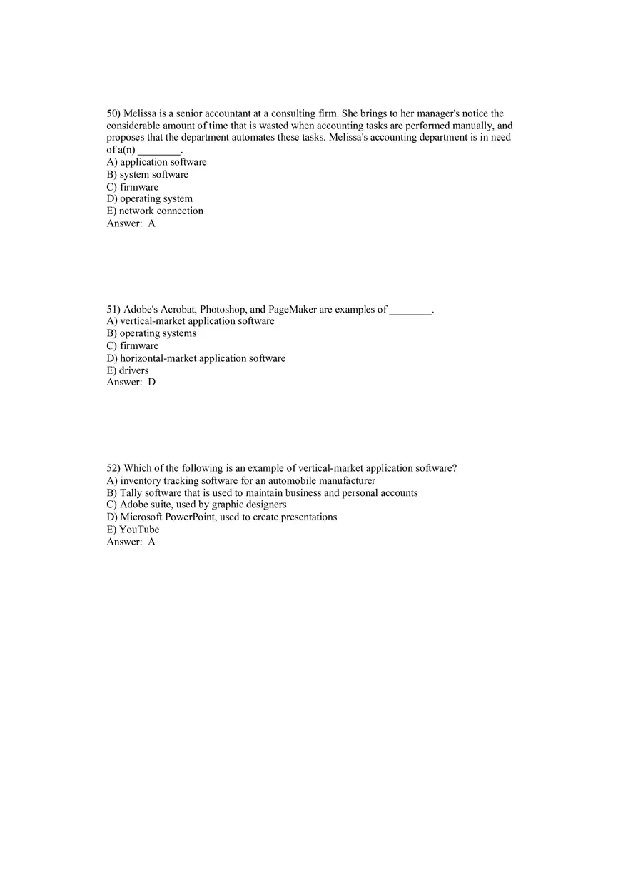 Using MIS - Hardware, Software, and Mobile Systems Answer Key 2 - Page 6