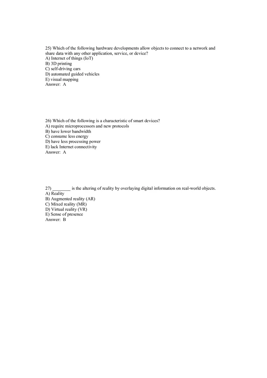 Using MIS - Hardware, Software, and Mobile Systems Answer Key 1 - Page 8
