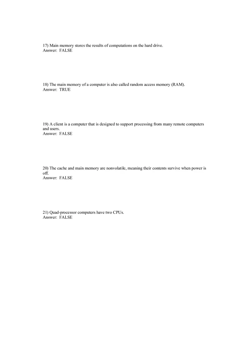 Using MIS - Hardware, Software, and Mobile Systems Answer Key 1 - Page 6
